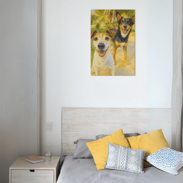 Retrato en Acuarela para Mascotas