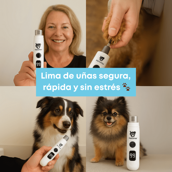 Lima de uñas eléctrica para mascotas