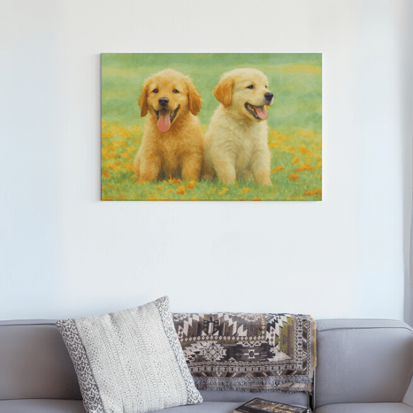Retrato en Acuarela para Mascotas