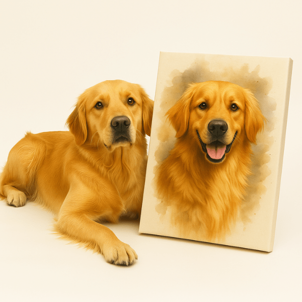 Retrato con fondo difuminado para mascotas