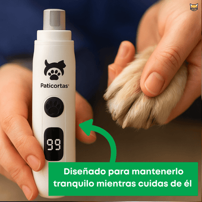 Lima de uñas eléctrica para mascotas