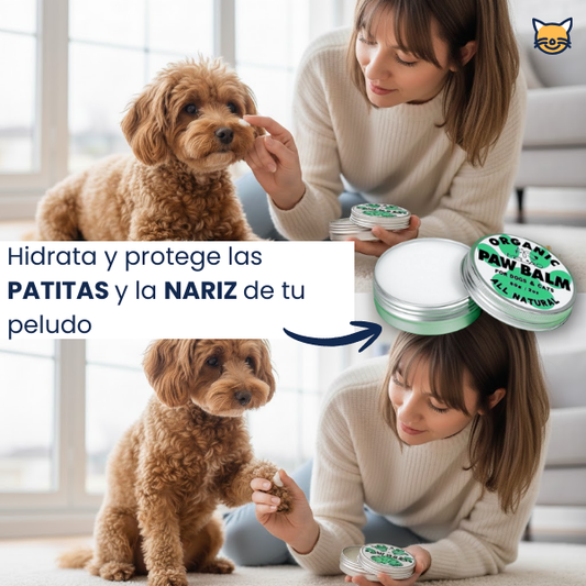 Bálsamo natural para nariz y almohadillas