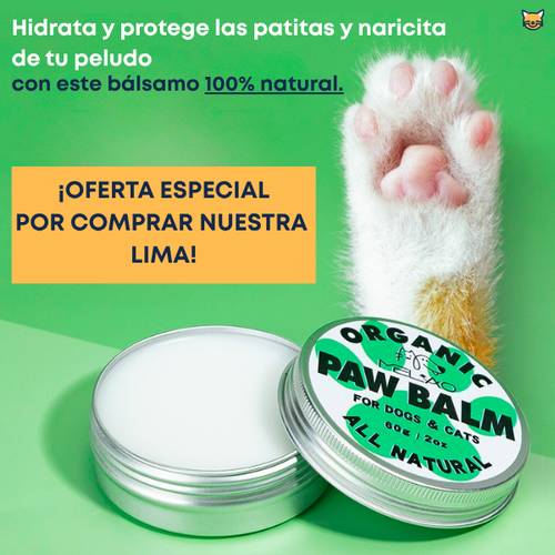 Bálsamo natural para nariz y almohadillas