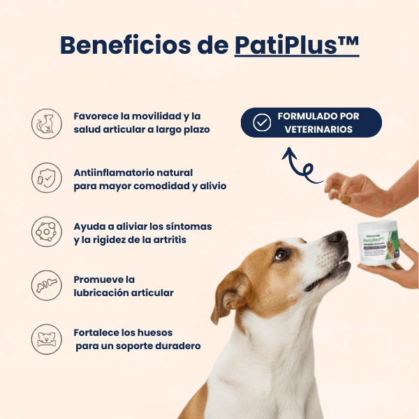 PatiPlus- Suplemento para el cuidado de las articulaciones