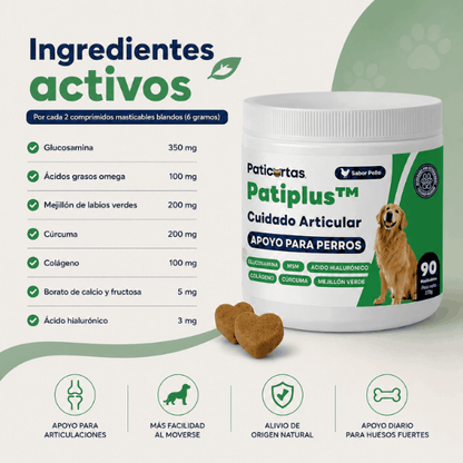 PatiPlus- Suplemento para el cuidado de las articulaciones
