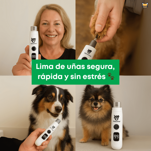 Lima de uñas eléctrica para mascotas