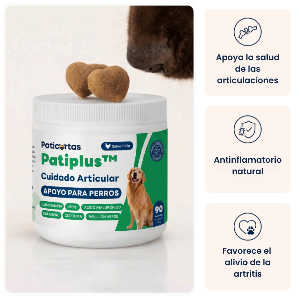 PatiPlus- Suplemento para el cuidado de las articulaciones